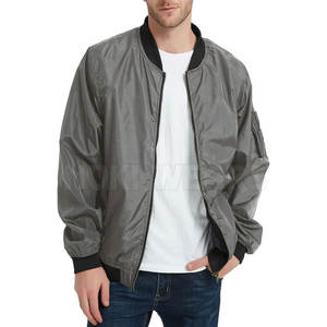 Vêtements chauds, vestes bomber pour hommes grande taille, dernier design, en polyester, vestes bomber pour hommes - Product Image 4