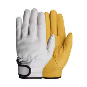 Guantes mecánicos para trabajar en automóviles Dedos y manos Guantes mecánicos Guantes de cuero de calidad de tendencia - Product Image 4