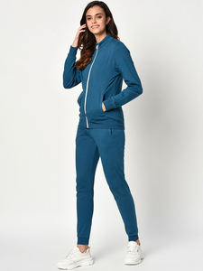 Top vente hiver femmes léger polaire survêtements taille élastique respirant écologique toutes les couleurs tailles survêtements - Product Image 3