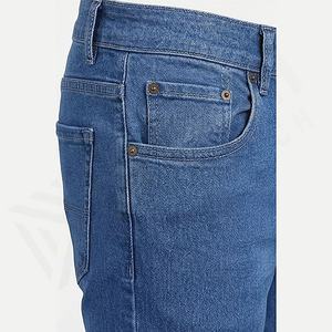 Nouveau jean slim pour homme élégant, pantalon en denim décontracté à la mode, pantalon droit pour garçons, vente en gros personnalisée - Product Image 5
