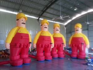 Hombre de las Tareas Inflable para Eventos Publicitarios - Product Image 1