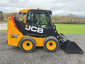 Chargeuse compacte sur pneus JCB 155 2025, 56 CV, diesel, équipement de construction à vendre - Product Image 4