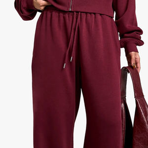 Haut court de survêtement pour femme, couleur unie, design de haute qualité, avec logo personnalisé, style décontracté, prix de gros 2026 / Prix abordable - Product Image 3