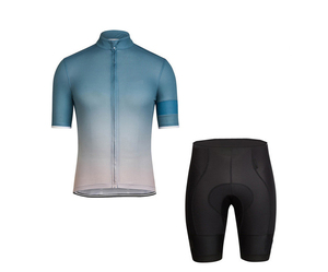 ชุดไตรกีฬาแบบปรับแต่งได้ชุดขี่จักรยานโทนสีถลกหนังความเร็วชุดทีมแข่งจักรยาน - Product Image 2