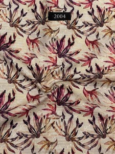 Offres de gros sur les tissus d'impression numérique noirs dentelle de polyester brodée pour les vêtements Burqa Rida sacs de rideaux de mariage - Product Image 3