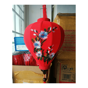 Producto más vendido, linterna de seda Hoi An hecha de tela de flocado de bambú vietnamita, lámpara Oriental impermeable - Product Image 2