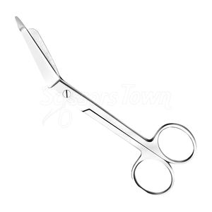 Ciseaux chirurgicaux à pointe incurvée pour les procédures de laboratoire de coupe médicale précises et les applications cliniques - Product Image 1