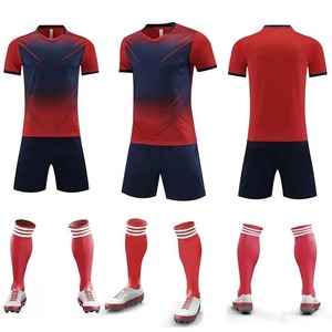Camiseta de fútbol de alta calidad, uniforme de secado rápido, conjunto de fútbol de entrenamiento con estilo en el extranjero para hombres - Product Image 6