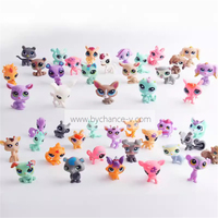 Jouets Gacha en gros, figurines d'animaux de jardin de dessin animé, jouets surprise en capsule, en vrac pour distributeurs automatiques et cadeaux de fête