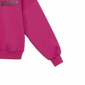 Sudadera con capucha para hombre de peso pesado con estilo con diseño de estampado degradado único Sudadera de invierno de gran tamaño personalizada Sudaderas con capucha de tela anticontracción - Product Image 3