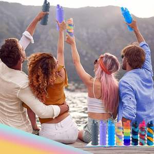 Botella de Agua Deportiva Plegable de Silicona, Libre de BPA, Reutilizable, para Gimnasio, Senderismo, Camping y Uso al Aire Libre - Product Image 4