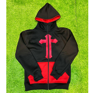 Nouvelle Collection Hiver 2026 – Sweat à Capuche Unisexe Oversize Zippé Décontracté 500 g/m² Grammage Lourd, Personnalisable avec Logo, Vente en Gros pour Hommes - Product Image 3