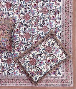 Premium Cotton Bed Linen Set | Ultra Soft Feel | Long Lasting Prints | Breathable <b>Fabric</b> | Modern & Elegant Bedroom Style - Product Image 1