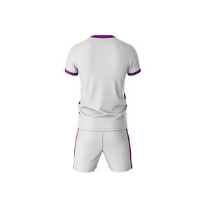 Ensemble d'uniformes de rugby 100 % polyester respirant et écologique pour adultes, personnalisable avec logo et couleur, service OEM en gros - Product Image 4