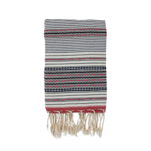 Serviettes de plage de haute qualité, polyvalentes, luxueuses, de style traditionnel, ASSLEMA FL001, vente en gros, utilisations multiples, fabriquées en Tunisie, contactez-nous - Product Image 3