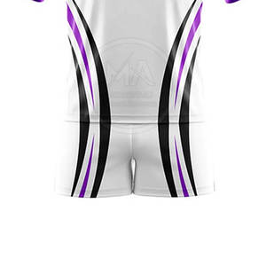 Uniforme de Rugby de manga corta hecho de alta calidad, gran oferta, bajo MOQ, transpirable, último diseño, uniforme de Rugby - Product Image 4