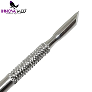 Pousse-cuticules Staleks, acier inoxydable de haute qualité, outils pour les ongles, éliminateur de peaux mortes pour manucure et pédicure, couleurs personnalisées INNOVAMED - Product Image 5