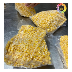 Granos de maíz hervidos congelados, maíz dulce amarillo congelado IQF para sopas, arroz o guarniciones, granos de maíz glutinoso blanco congelado - Product Image 5