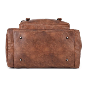 Sacs de voyage en cuir faits à la main de qualité supérieure pour hommes, vente en gros, idéal pour les voyages, les escapades de week-end et les aventures en plein air - Product Image 4