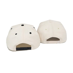 Casquettes de golf personnalisables respirantes bicolores à 5 panneaux avec logo brodé 2D/3D sur mesure et boucle arrière réglable en plastique VN - Product Image 5