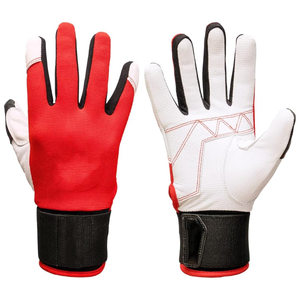 Venta al por mayor de guantes de bateo de béisbol y softbol de cuero suave transpirable para adultos hombres y mujeres con agarre cómodo - Product Image 4
