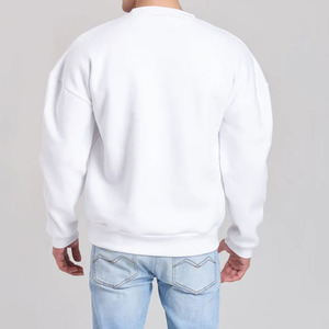 Ropa personalizada Heavyweight 450 Gsm Mezcla de algodón Forro polar Sudaderas de cuello redondo para hombres y mujeres - Product Image 2