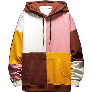 Sweat-shirt à capuche pour homme de haute qualité, logo personnalisé, nouveau style tendance, 100% coton, manches longues, broderie, hip-hop - Product Image 1