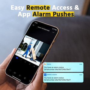 Annke fcd800 4k 8MP cho giám sát chuyên nghiệp PoE IP toàn cảnh CCTV <span class=keywords><strong>Camera</strong></span> thông minh lai ánh sáng hai cách âm thanh mạng Máy ảnh - Product Image 6