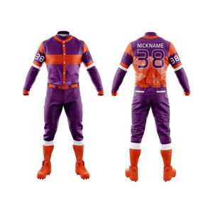 Vêtements de sport pour équipes de baseball en polyester 100% respirant, à séchage rapide, de haute qualité, avec design personnalisé, vente en gros, très demandés - Product Image 5