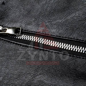 Fabricante pakistaní de chaquetas de cuero al por mayor, chaqueta de cuero informal con cinturón lateral para hombre, nueva chaqueta de motociclista con diseño OEM. - Product Image 6