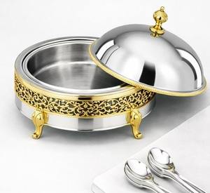 Casserole de Luxe en Acier Inoxydable Fait Main en Inde, Design Classique, Isotherme, Écologique et Personnalisable, pour Garder les Aliments au Chaud - Product Image 6