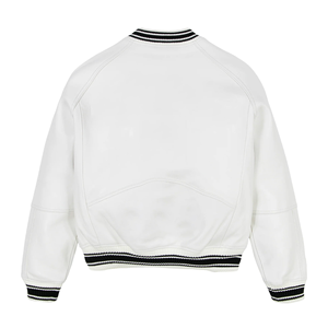 Chaqueta de Motociclista de Piel de Oveja Personalizada, Estilo con Cremallera, Alta Calidad, Nailon, Resistente al Viento, Ropa Exterior de Moda para Motocicleta, OEM, ODM, Marca Privada - Product Image 2