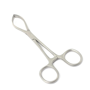 Pince à serviettes de classe II manuelle de conception personnalisée Pince vétérinaire chirurgicale en acier inoxydable demi-or de 3.5 pouces pour hôpital - Product Image 1