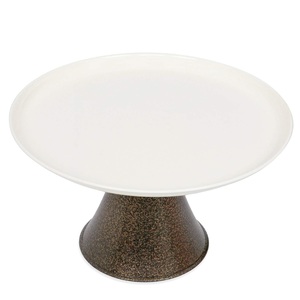 Vente en gros de présentoir à gâteau en métal à un étage pour présentation de desserts de mariage, présentoir à gâteau en métal de décoration de table de haute qualité - Product Image 2