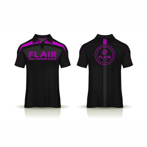 Gran oferta de algodón 100% para hombre, camiseta Polo personalizada de buena calidad, Color sólido, estilo informal, patrón, 180g, tela, peso frontal - Product Image 1