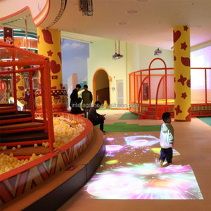 Hệ thống chiếu sàn tương tác cảm biến chuyển động thông minh Giải pháp chiếu Trò chơi trẻ em cho trung tâm mua sắm và khu vui chơi - Product Image 1