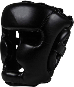 Diseño personalizado protector de cabeza de alta calidad para protección al por mayor de cuero PU Equipo de Boxeo cascos deportivos para boxeo - Product Image 4