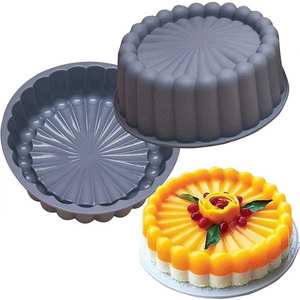 Nouveauté : Moule à gâteau rond creux en silicone antiadhésif <span class=keywords><strong>pour</strong></span> la pâtisserie - Product Image 5