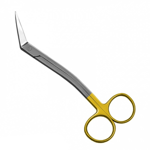 Venta al por mayor Locklin Tijeras de operación fina Color negro recubierto Alemán Acero inoxidable Cirugía plástica Locklin Tijeras - Product Image 2