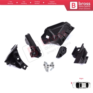 BHL573-2 support de phare support de réparation ensemble d'onglets côté droit pour Astra J MK4 P10 2009-2015 4/5 porte GTC 2011-2018 13335737 - Product Image 3