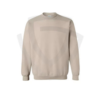 Sudadera con Capucha Extra Grande de Estilo Urbano, 100% Algodón, Gruesa para Invierno, Hombros Caídos, Estampado Digital Personalizado para Hombre - Product Image 1