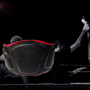 Protector Abdominal Deportivo de Cuero, Protector Abdominal a Prueba de Golpes, Entrenamiento de Artes Marciales, Equipo de Protección Transpirable, Boxeo de Alta Calidad - Product Image 4