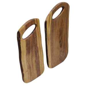 Tablas de Cortar de Madera Duraderas con Logotipo Personalizado, para Preparación de Comidas, Servicio al Aire Libre, Tabla de Cortar sin Cortar, Vajilla de Madera, Tabla de Quesos - Product Image 6