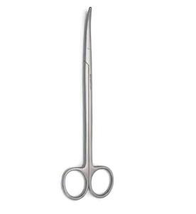 Tijeras Metzambaum de Acero Inoxidable de Alta Calidad, Curvas, Puntas Cegas, 18 cm, Fabricante de Instrumentos Quirúrgicos de Acero Inoxidable - Product Image 5