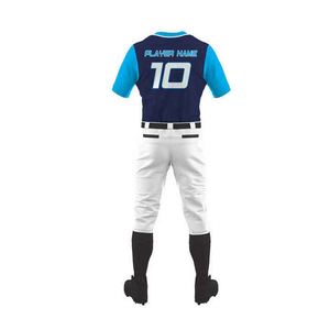 Uniformes de Béisbol Personalizados al por Mayor para Adultos, Uniformes de Equipo de Primera Calidad, Ropa Deportiva Transpirable con Estampado por Sublimación de Fábrica 100% - Product Image 3