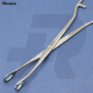 Pince à ovules REMEDA Pince à ovules réutilisable pour les procédures de gynécologie 25 cm en acier inoxydable - Product Image 4