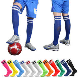Men Women Youth Soccer <b>Socks</b> for Football Basketball Sports Training <b>Long</b> Lightweight Comfortable Knitted Design for Autumn - Product Image 1