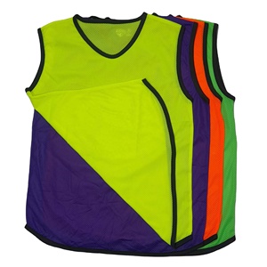 Barato personalizado deportes malla centavos adultos traje de fútbol camisetas y Tops secado rápido Scrimmage práctica deportes chaleco equipo entrenamiento Baberos - Product Image 1