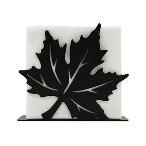 American Style Metal <b>Black</b> Napkin Holder Custom Shape for Home and Office Tabletop Decorative <b>Tissue</b> Holders - Product Image 3