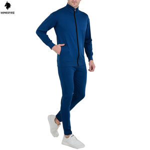 Streetwear décontracté personnalisé pour hommes, sweat-shirt à capuche à taille élastique, survêtement, jogging à plat empilé, ensembles de deux pièces - Product Image 4
